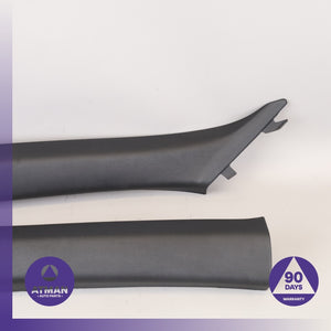 BMW F83 M4 Front Left &amp; Right Upper A-Pillar Cover Panel Trim Set Black OEM