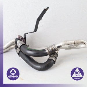 11-19 BMW F10 550i 650i Engine Motor Oil Cooler Line Set 17227590613 OEM — photo 5