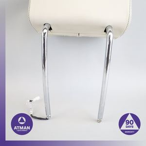 BMW F12 650i 640i Convertible Front Right Seat Headrest Head Rest White OEM