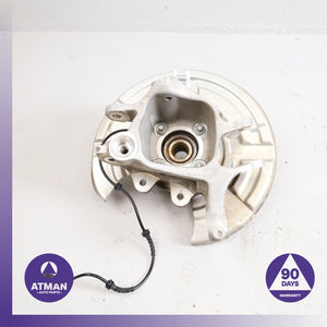 12-19 BMW F06 650i Rear Left Side Spindle Knuckle Hub 6852891 OEM