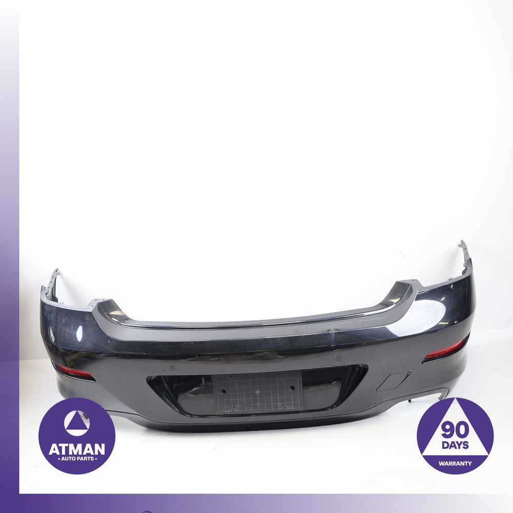 12-15 BMW F06 650i Rear Bumper Cover Assembly Black 51127261577 OEM