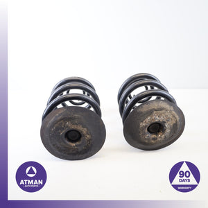 99-06 BMW E46 325Ci 320i Rear Left &amp; Right Shock Strut Coil Spring Set OEM
