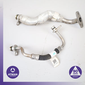 20-25 BMW F98 X4M Engine Turbocharger Oil Line Set 11428054871 OEM