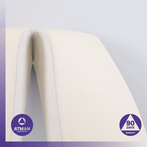 BMW G30 M550 530e 540i Rear Left & Right Seat Bolster Cover Trim Set White OEM