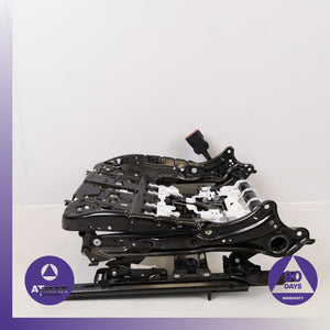 14-19 BMW F15 X5 535i X6 Front Left Seat Base Track Frame Rail w/ Motors OEM