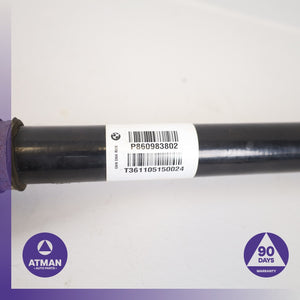 09-19 BMW F16 X6 X5 Rear Left or Right CV Axle Output Half Shaft 8609838 OEM