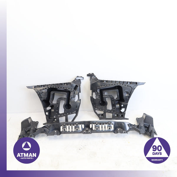14-17 BMW F07 535i GT Rear Bumper Support Mount Bracket Set OEM