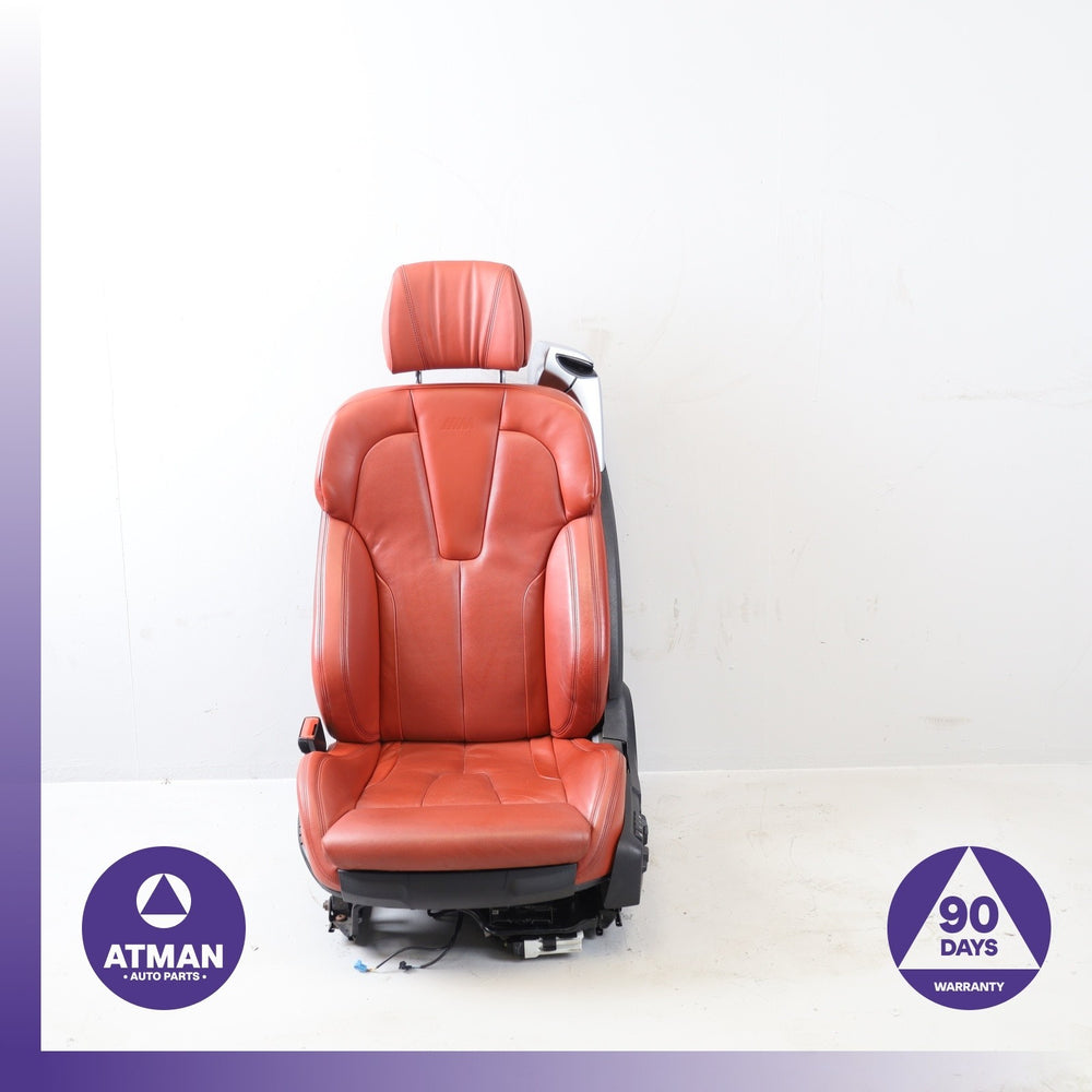 14-19 BMW F06 M6 Gran Coupe Left Driver Seat Cushion Assembly Merino Red OEM