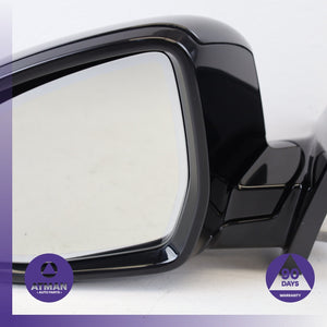 14-16 BMW F15 X5 Left Driver Side Rear View Door Mirror Black 51167364001 OEM