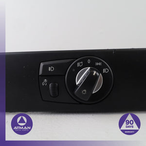 08-10 BMW E60 528i 550i 535i Headlight Head Fog Light Lamp Control Switch OEM