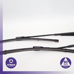 BMW F39 X2 Left &amp; Right Windshield Washer Wiper Arm Blade Set OEM