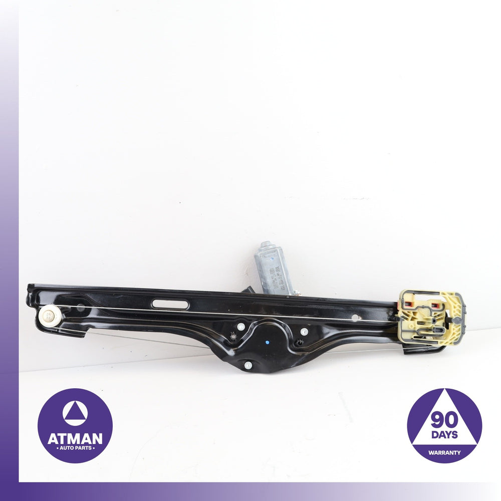 BMW F15 X5 Rear Left Side Window Regulator w/ Motor 51357291951 OEM