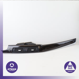 11-16 BMW F10 535i 528i Dash Dashboard Wood Trim Panel OEM