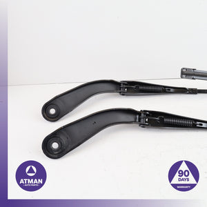 BMW F22 228i Front Windshield Wiper Washer Arm Set OEM