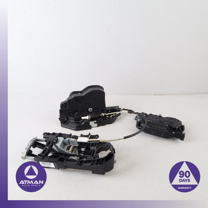 09-17 BMW F02 750Li 740i Front Right Passenger Door Lock Actuator w/ Bracket OEM
