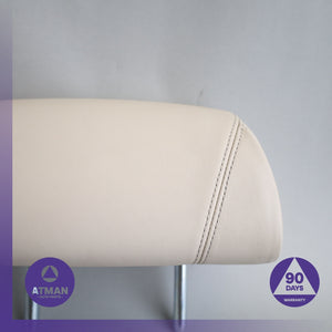 BMW F12 650i 640i Rear Left or Right Seat Headrest Head Rest White OEM