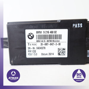 BMW F34 328i GT 328i 335i Front or Rear Right Seat Heating Control Module OEM