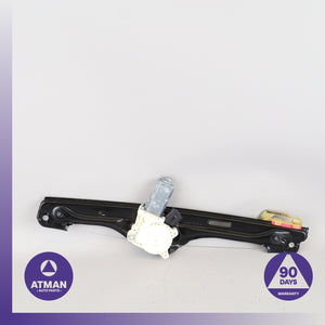 BMW F15 X5 Rear Left Side Window Regulator w/ Motor 51357291951 OEM
