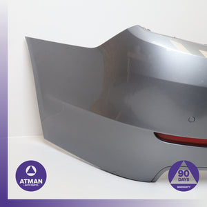 11-13 BMW F10 550i Base Rear Bumper Cover Assembly Gray 7240289 OEM
