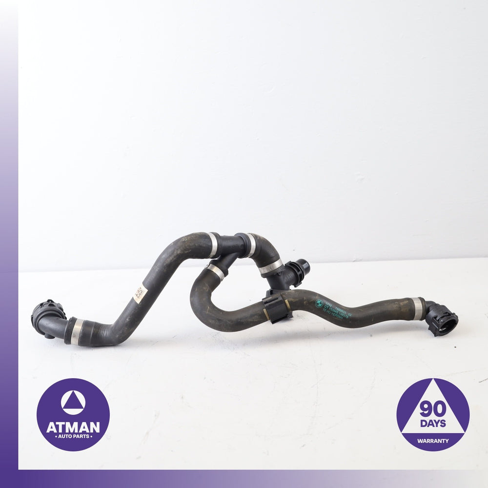16-18 BMW F30 330e Hybrid Engine Coolant Hose Set OEM 84k