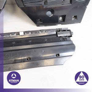 11-13 BMW F10 535i Rear Bumper Cover Panel Support Bracket Set 51127299970 OEM — photo 4