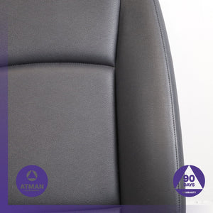 14-16 BMW F10 528i Front Right Upper Seat Cushion w/ Headrest Black OEM