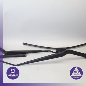 BMW F16 X6 X5 Front Windshield Wiper Washer Arm Set 61617304069 OEM