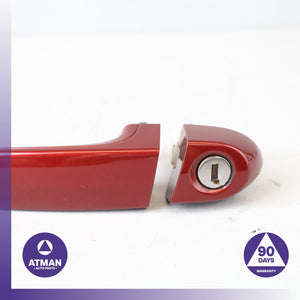 BMW E93 328i 320i Front Left Exterior Door Handle Red OEM