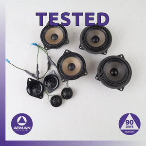 BMW E90 328i 335i Hi-Fi Interior Speaker Tweeter Loudspeaker Set OEM