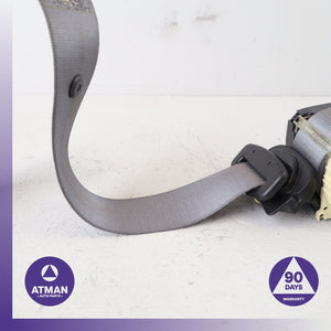 BMW E53 X5 Rear Right Passenger Side Seatbelt Seat Belt Gray OEM
