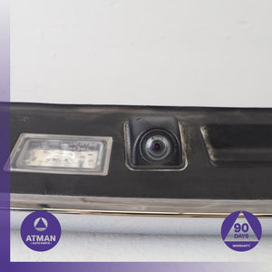 BMW F02 750i 740i Trunk License Plate Number Light Molding w/ Camera OEM