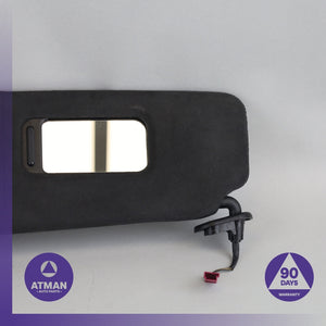 BMW F06 650i 640i Gran Coupe Left Driver Side Sunvisor Sun Visor Black OEM