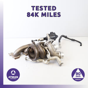 16-21 BMW F30 330e X3 X4 230i 2.0L Turbo Turbocharger Manifold 7637563 OEM 84k