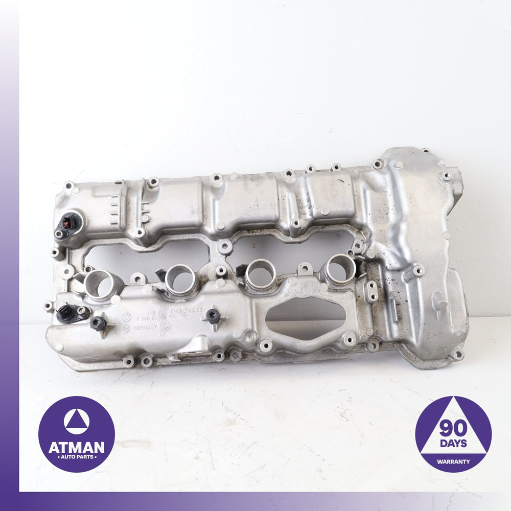 08-14 BMW F10 550i 4.4L N63 Left Engine Cylinder Head Valve Cover OEM