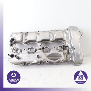 08-14 BMW F10 550i 4.4L N63 Left Engine Cylinder Head Valve Cover OEM