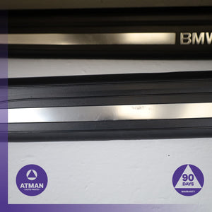 BMW E93 328i 335i Left &amp; Right Sill Scuff Plate Cover Panel Set OEM