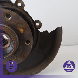 BMW E46 325i 320i 330i Rear Left Driver Spindle Knuckle Hub w/ Shield OEM