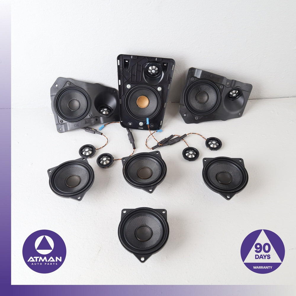09-15 BMW F02 750i 740i Top Hi-Fi Interior Tweeter Speaker Loudspeaker Set OEM