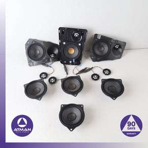 09-15 BMW F02 750i 740i Top Hi-Fi Interior Tweeter Speaker Loudspeaker Set OEM