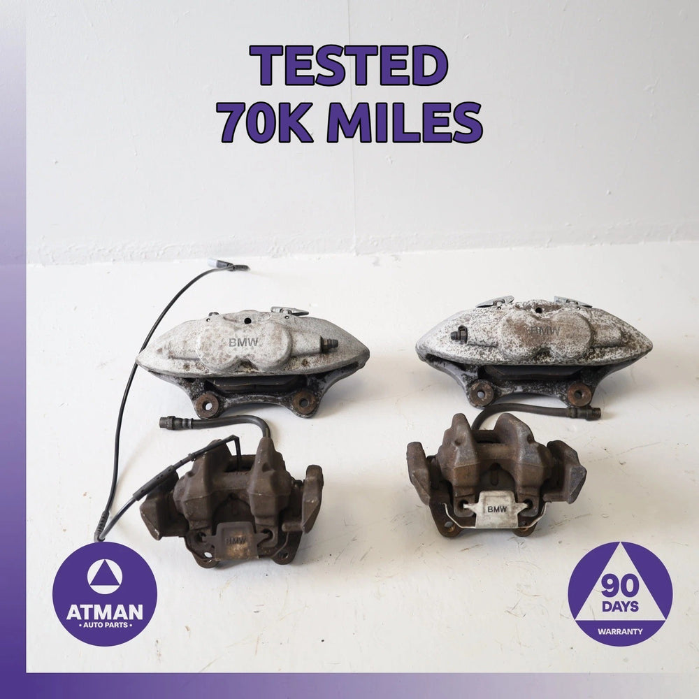 12-19 BMW F36 435i 428i 330i 335i Front & Rear Brake Caliper Set OEM 70k