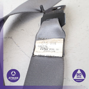 BMW E53 X5 Rear Right Passenger Side Seatbelt Seat Belt Gray OEM