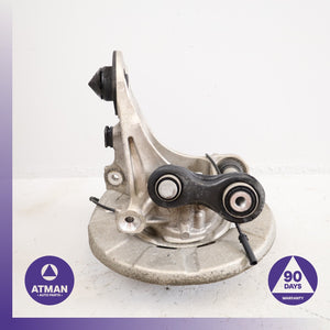 14-19 BMW F15 X5 Rear Right Passenger Side Spindle Knuckle Hub w/ Shield OEM