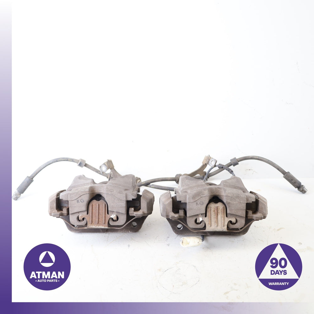 BMW E88 128i 135i Front Left &amp; Right Brake Caliper Calipers Set 34116776527 OEM
