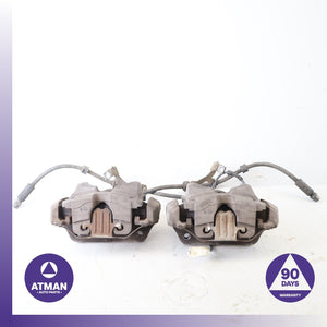 BMW E88 128i 135i Front Left &amp; Right Brake Caliper Calipers Set 34116776527 OEM