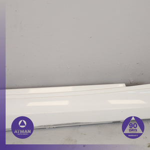 08-13 BMW E88 128i 135i Right Rocker Panel Side Skirt White 51777046348 OEM