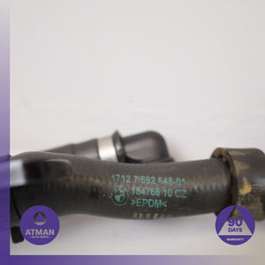 BMW F10 550i Radiator Water Hose Return Pipe 64509170339 OEM — photo 5