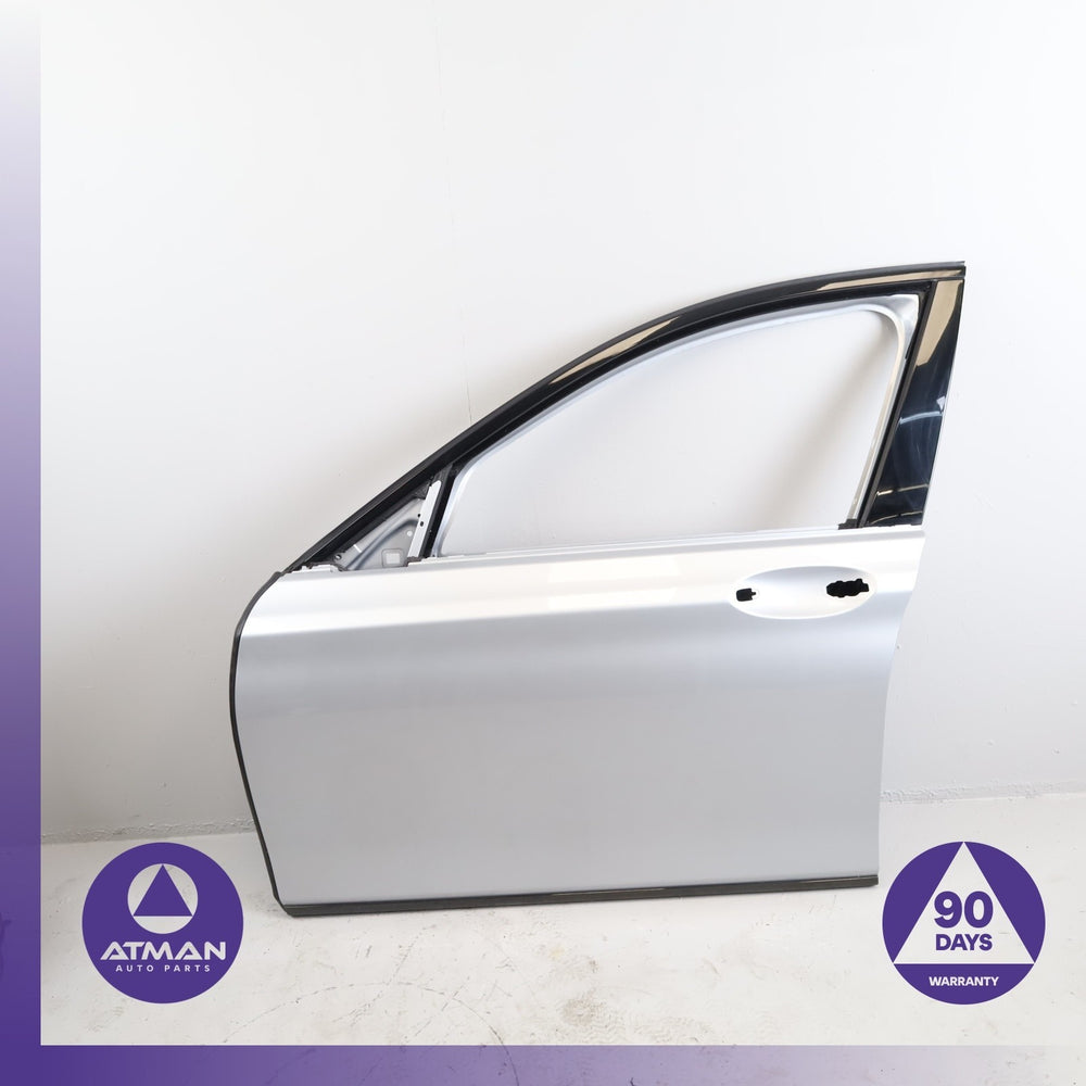16-22 BMW G12 740i 750i Front Left Driver Door Panel Shell Silver 7423699 OEM