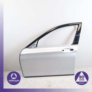 16-22 BMW G12 740i 750i Front Left Driver Door Panel Shell Silver 7423699 OEM