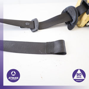 BMW E92 328i 335i Coupe Front Right Passenger Side Seat Belt Black OEM