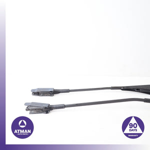 BMW E88 128i 135i Left &amp; Right Windshield Washer Wiper Arm Set OEM